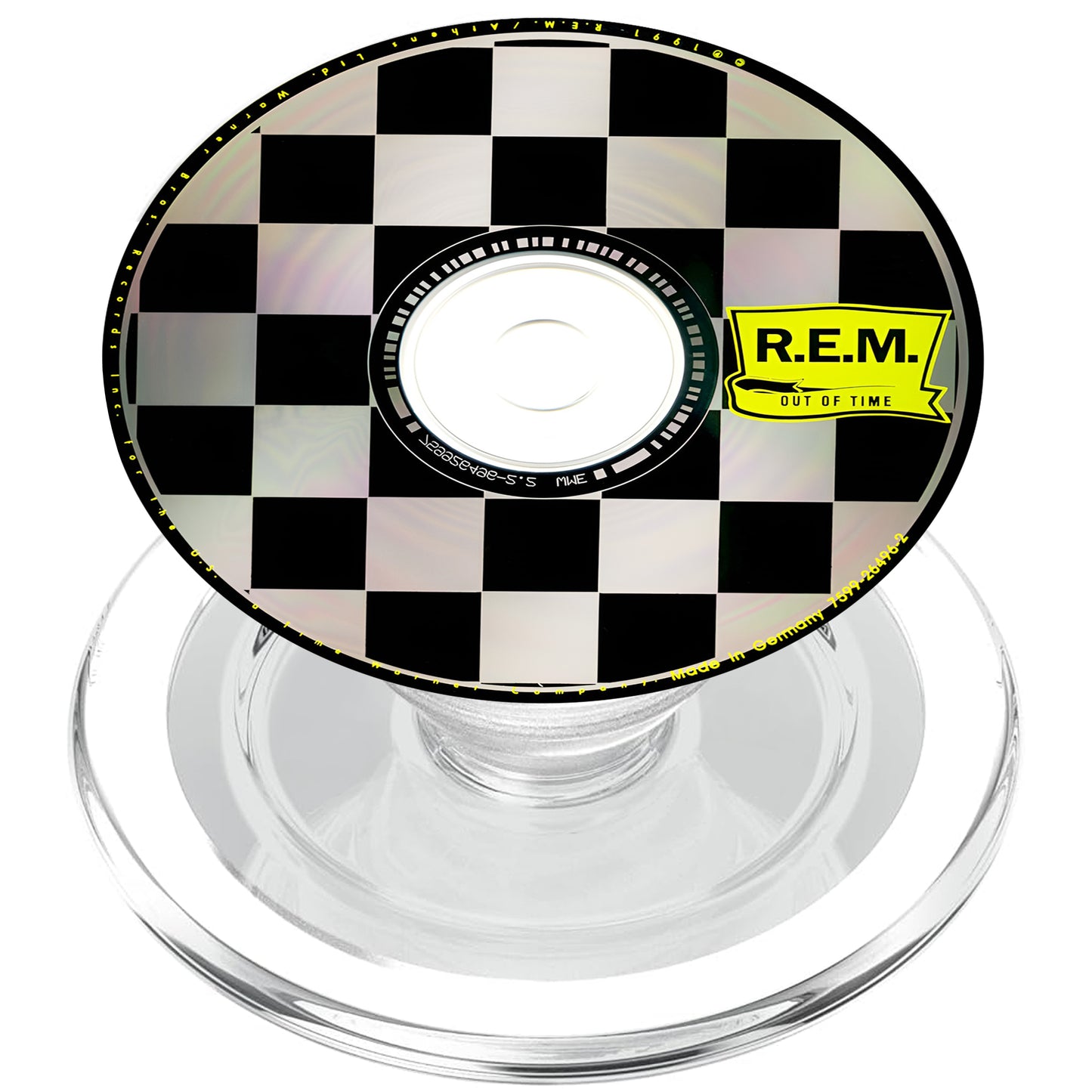 Out Of Time CD Magnetic Phone Grip - R.E.M