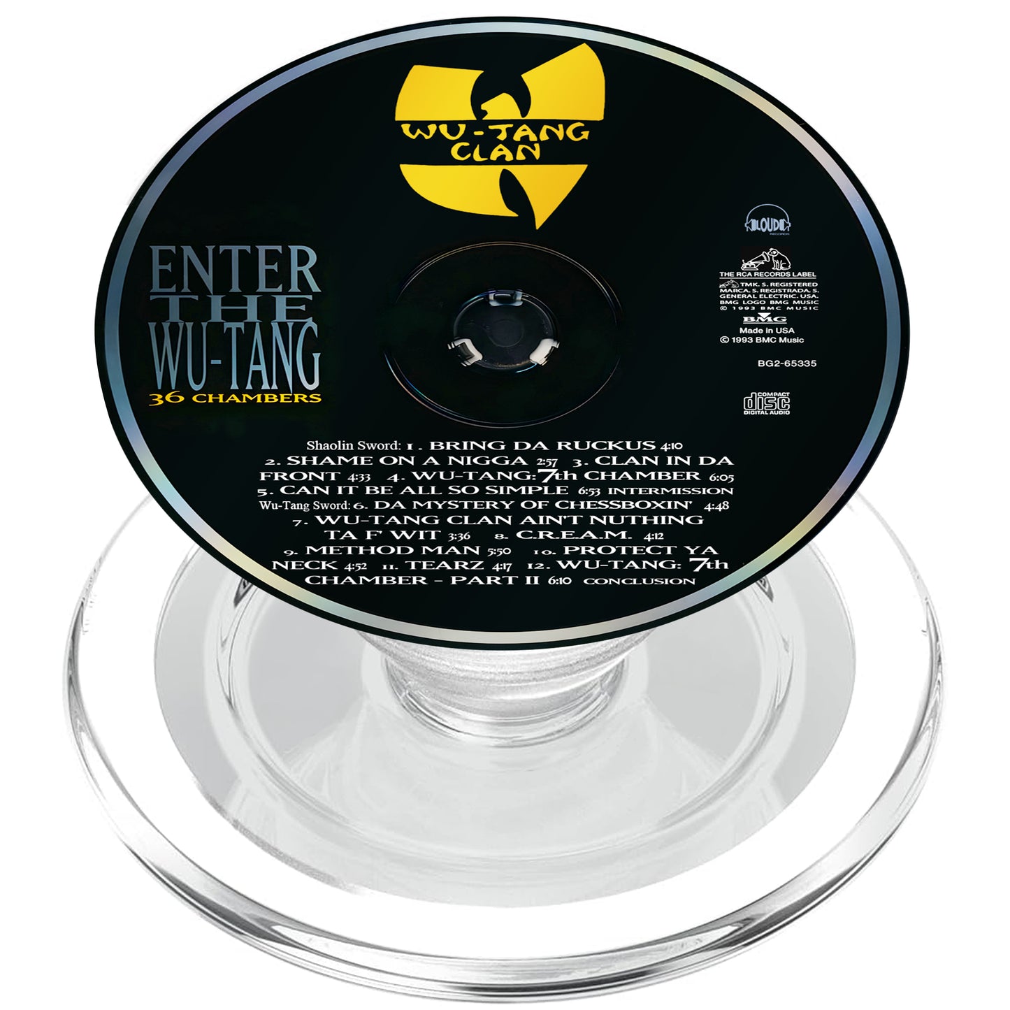 Enter The Wu-Tang CD Magnetic Phone Grip - Wu-tang Clan
