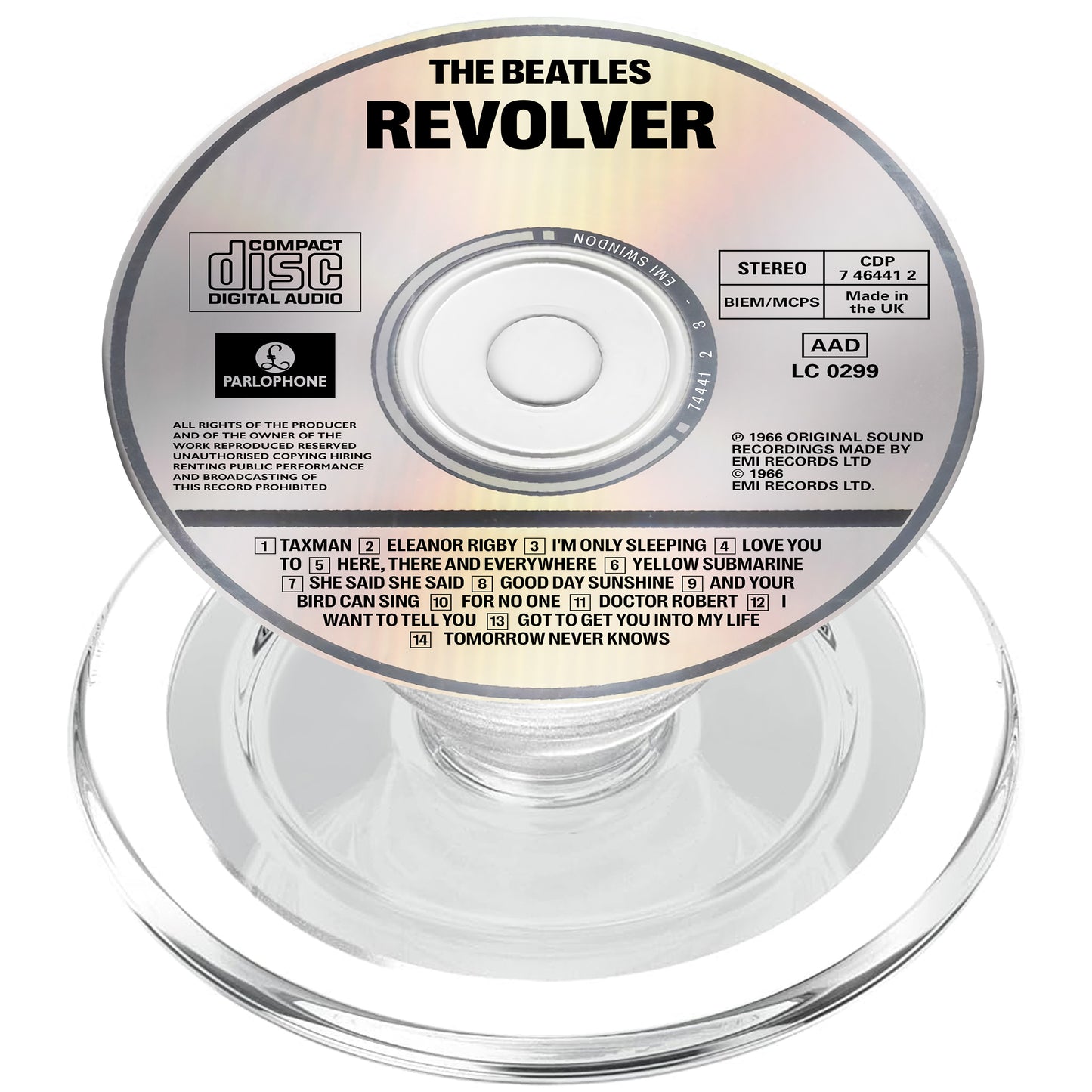 Revolver CD Magnetic Phone Grip - The Beatles