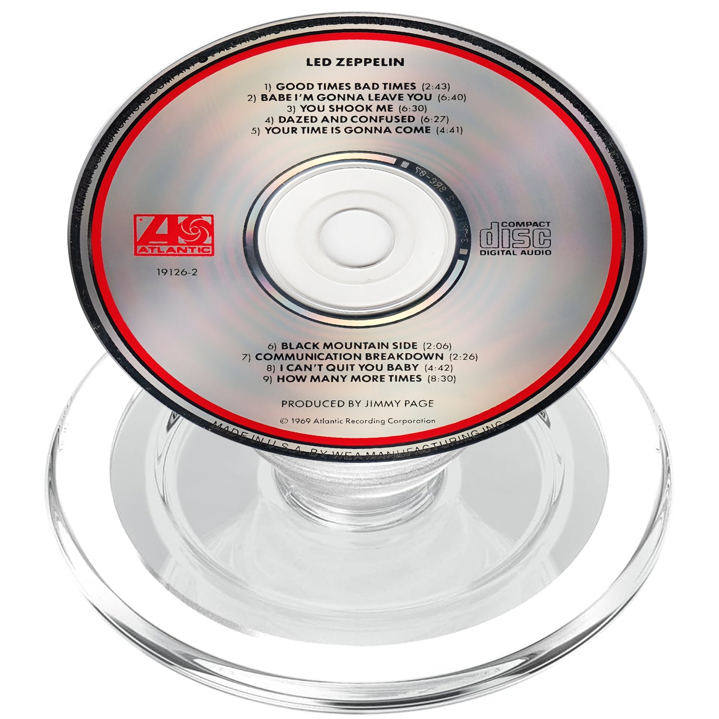 Led Zeppelin CD Magnetic Phone Grip