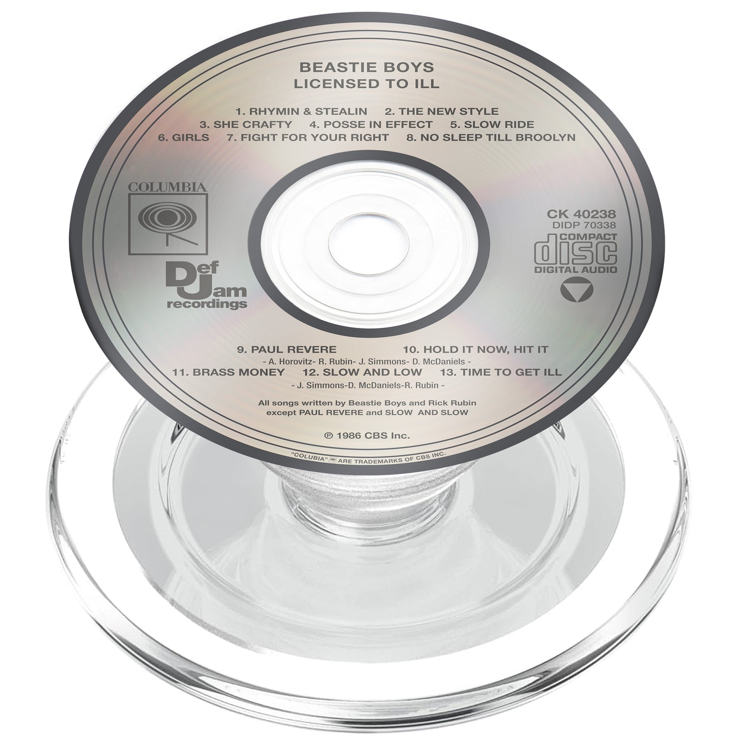 Licensed To Ill CD Magnetic Phone Grip - Beastie Boys