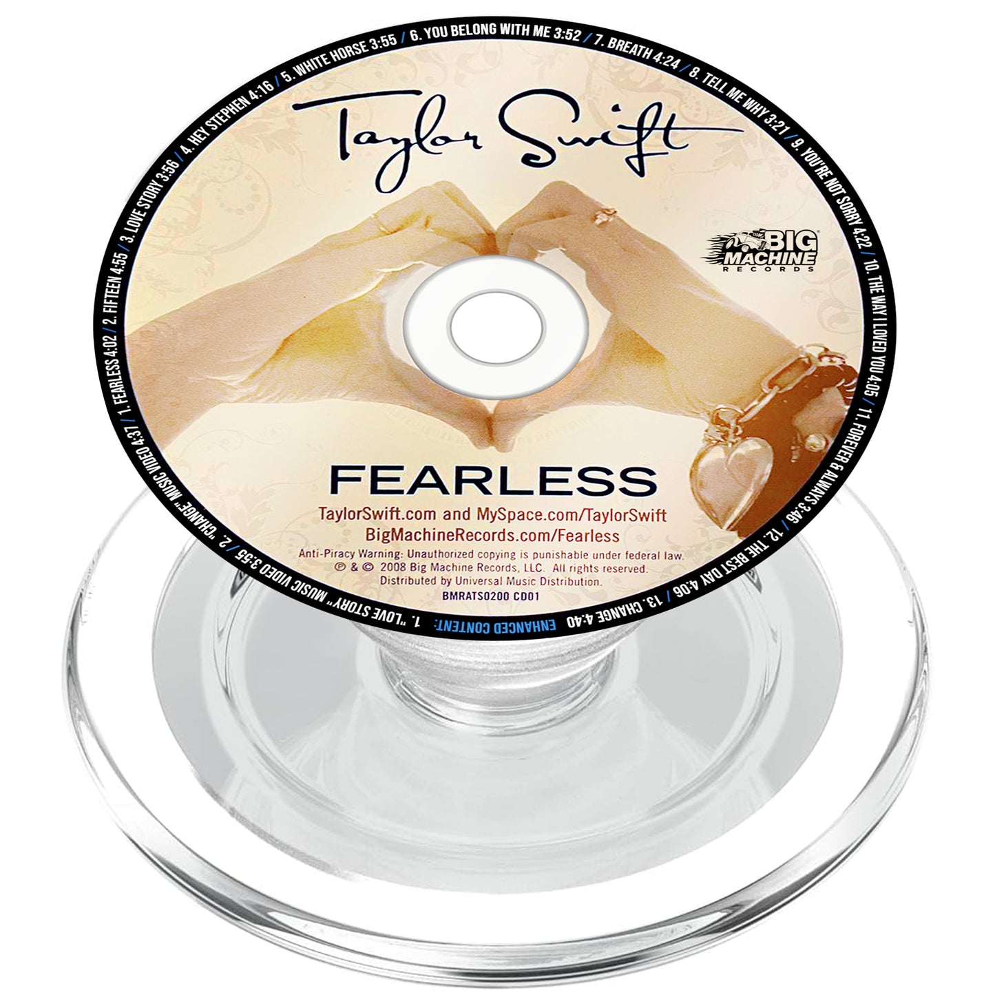Fearless CD Magnetic Phone Grip - Taylor Swift