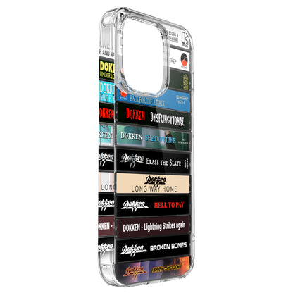 Dokken Albums Cassette Collection Retro Phone Case