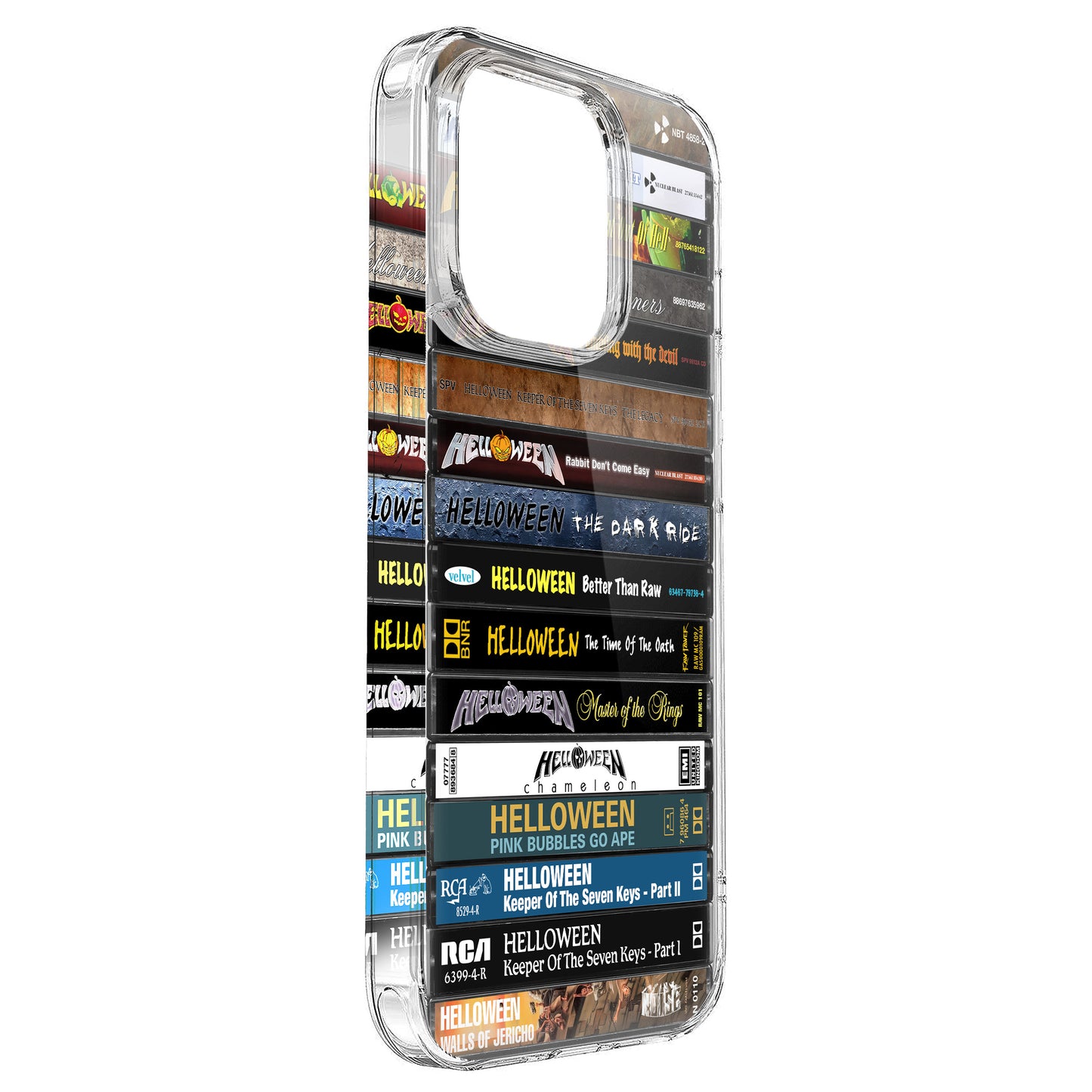 Helloween Albums Cassette Collection Retro Phone Case