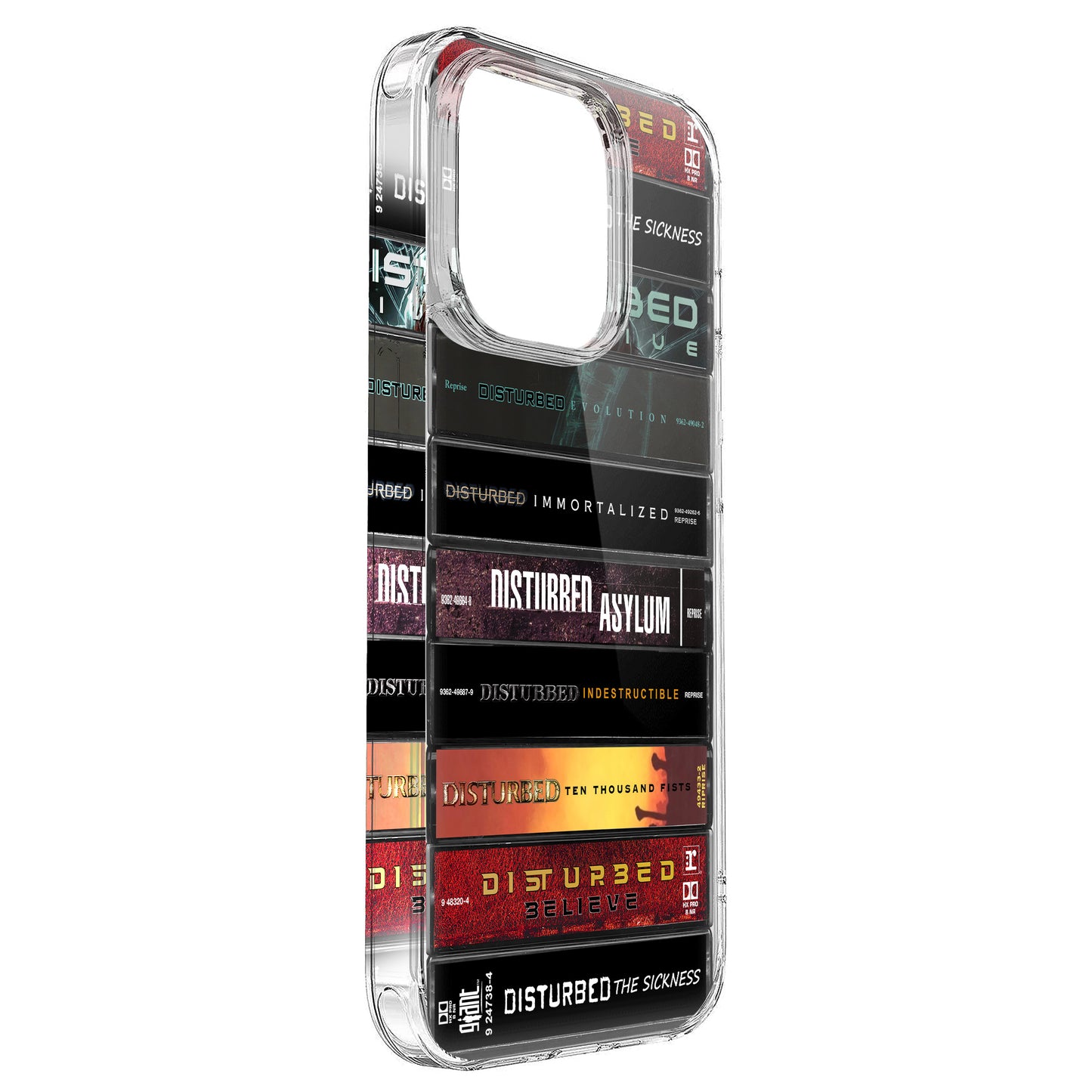 Disturbed Albums Cassette Collection Retro Phone Case