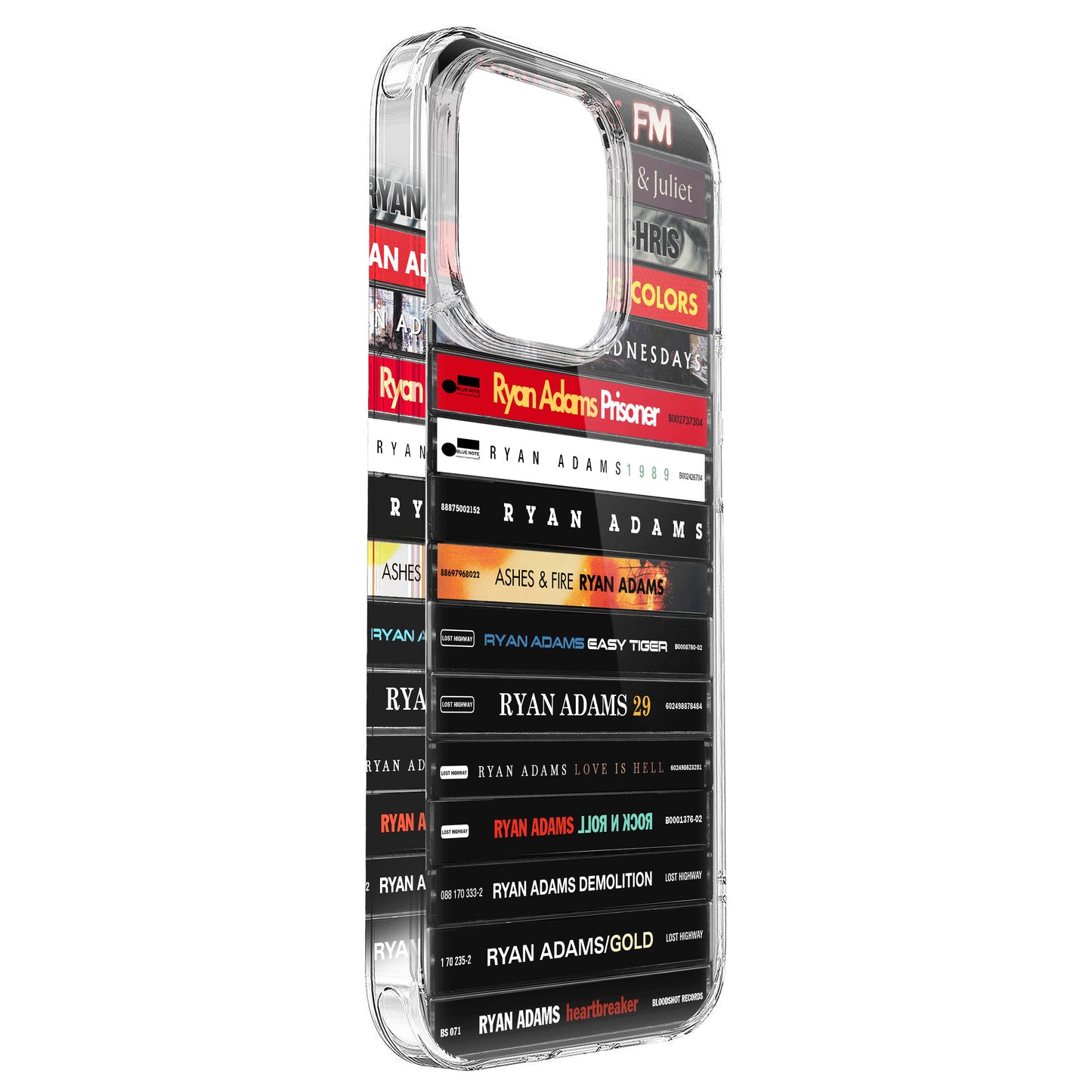 Ryan Adams Albums Cassette Collection Retro Phone Case
