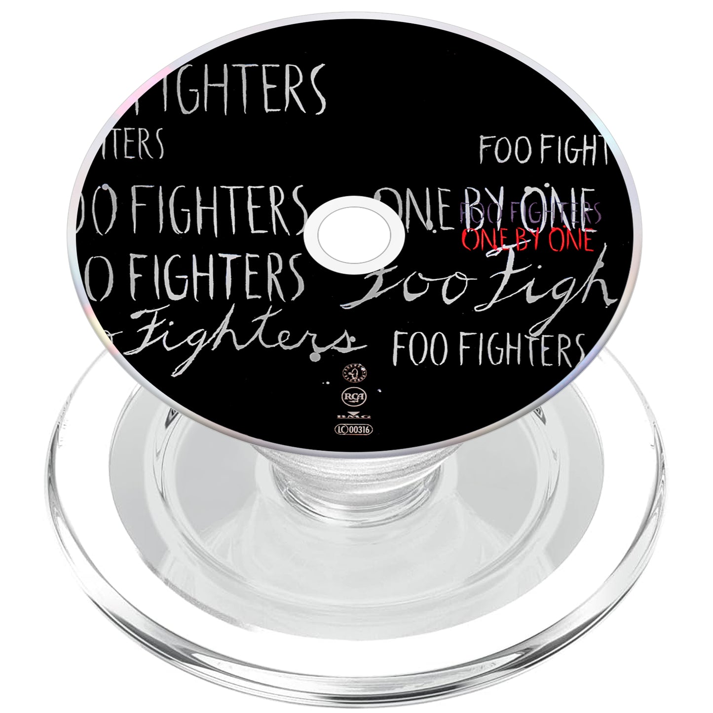 One By One CD Magnetic Phone Grip - Foo Fighters