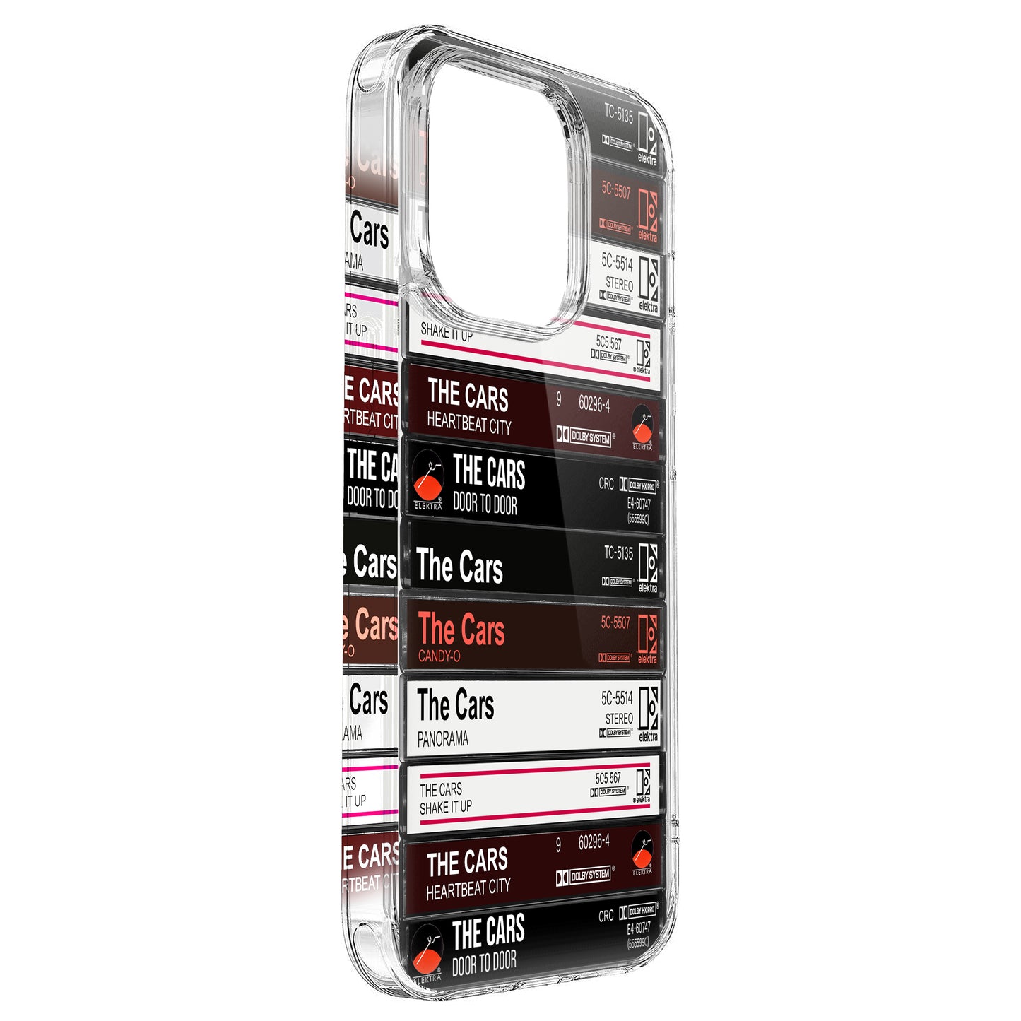 The Cars Albums Cassette Collection Retro Phone Case
