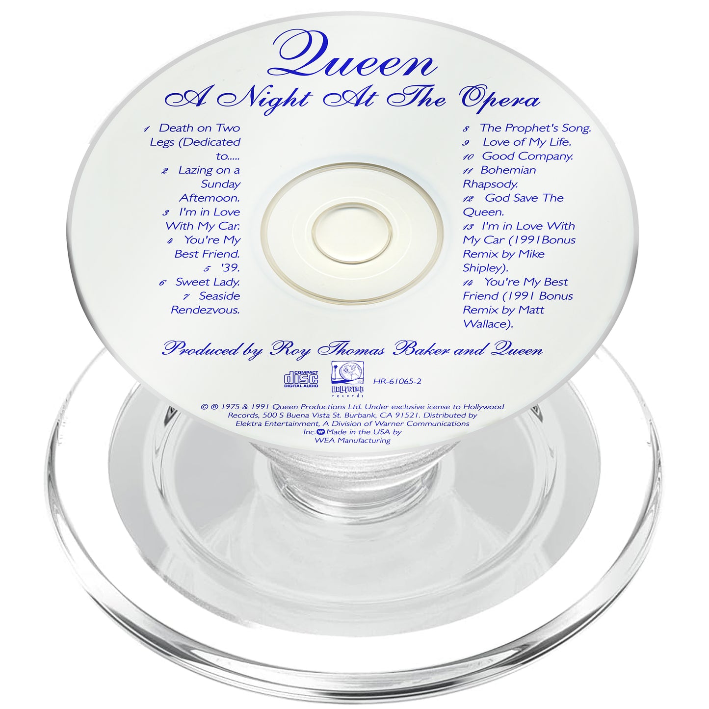 A Night At The Opera CD Magnetic Phone Grip - Queen