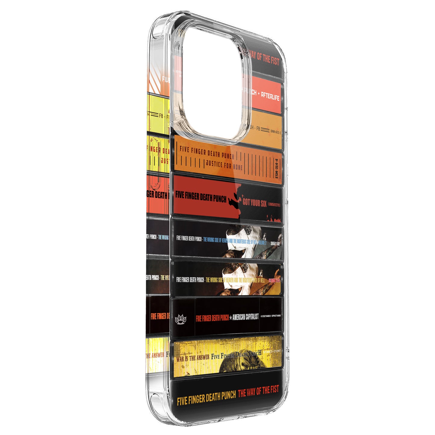 Five Finger Death Punch Albums Cassette Collection Retro Phone Case