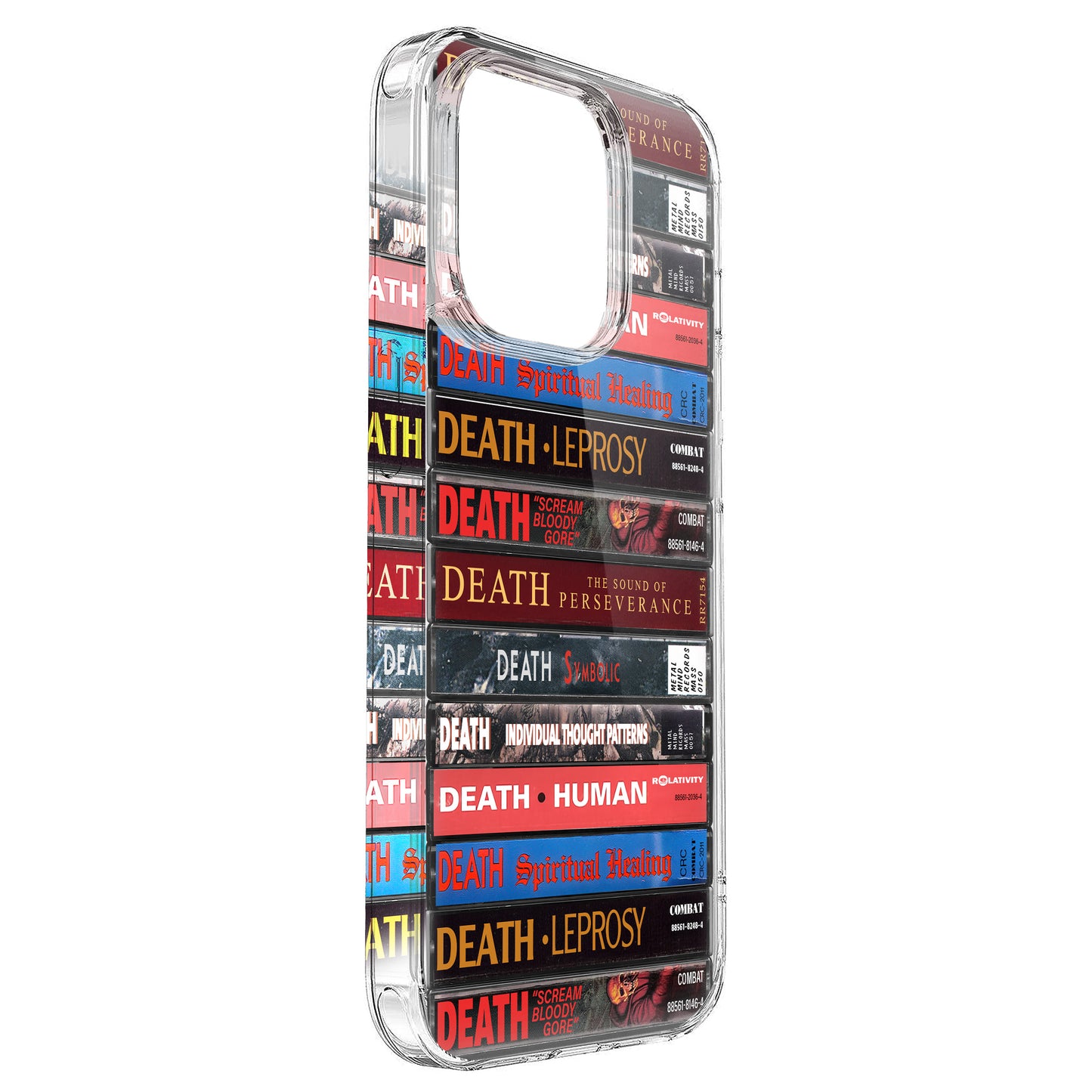 Death Albums Cassette Collection Retro Phone Case