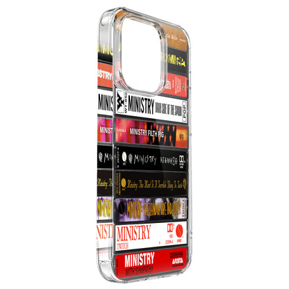 Ministry Albums Cassette Collection Retro Phone Case