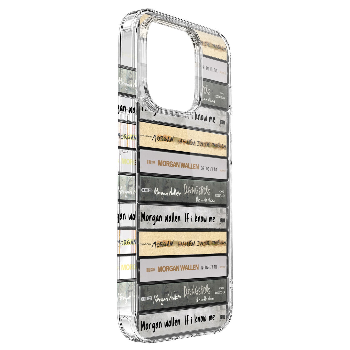 Morgan Wallen Albums Cassette Collection Retro Phone Case