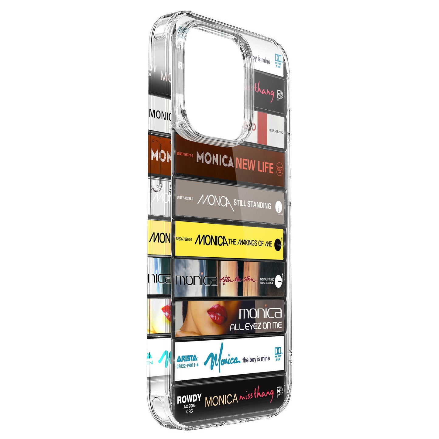 Monica Albums Cassette Collection Retro Phone Case
