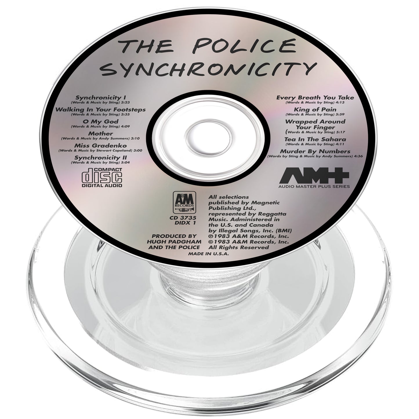 Synchronicity CD Magnetic Phone Grip - The Police
