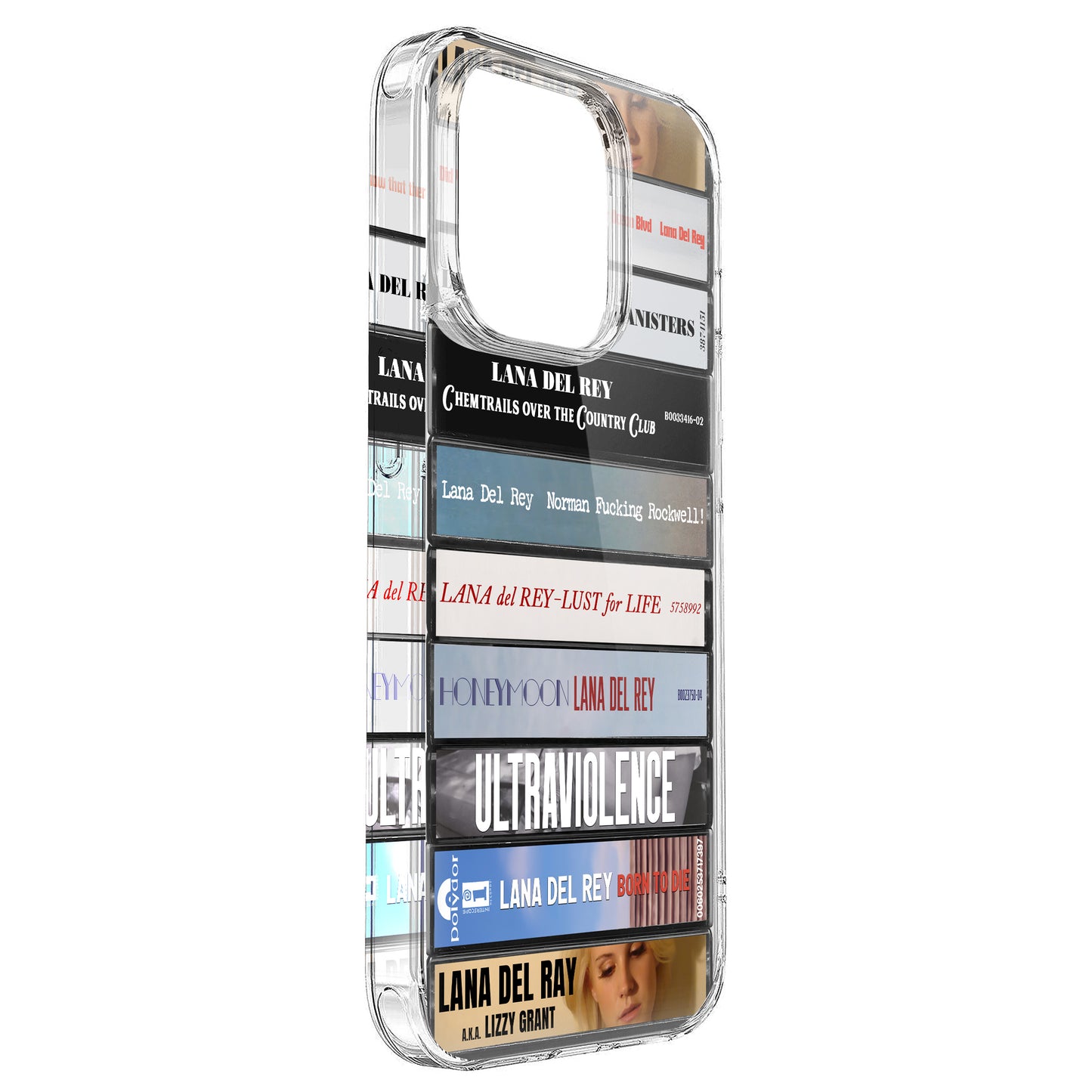 Lana Del Rey Albums Cassette Collection Retro Phone Case