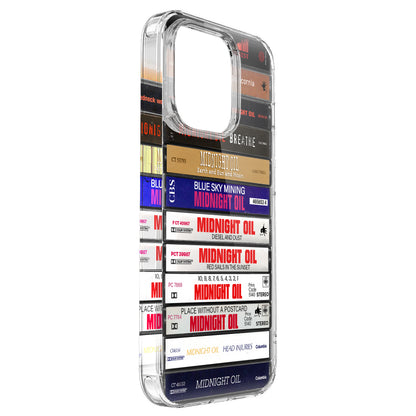 Midnight Oil Albums Cassette Collection Retro Phone Case