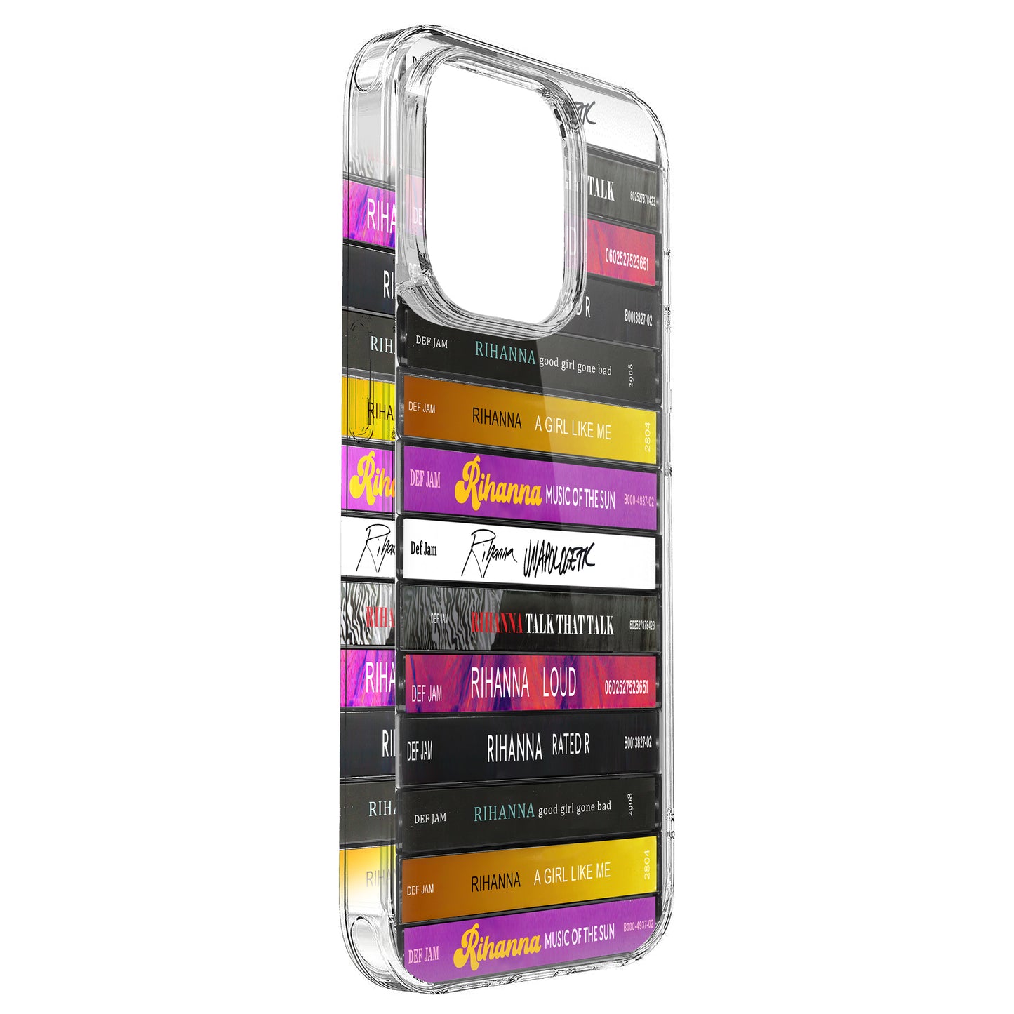 Rihanna Albums Cassette Collection Retro Phone Case