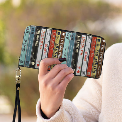 The Smiths Albums Cassette Vintage Leather Long Wallet