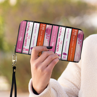 Nicki Minaj Albums Cassette Vintage Leather Long Wallet