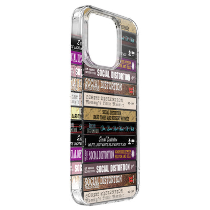 Social Distortion Albums Cassette Collection Retro Phone Case