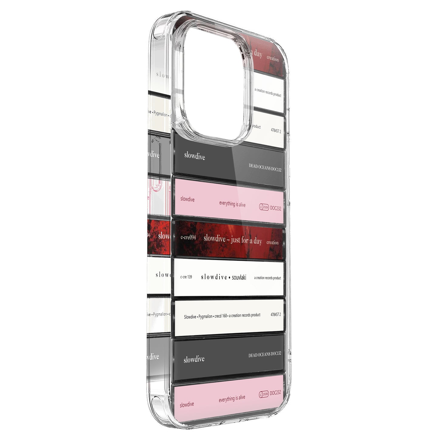 Slowdive Albums Cassette Collection Retro Phone Case