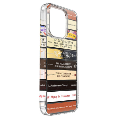 The Decemberists Albums Cassette Collection Retro Phone Case