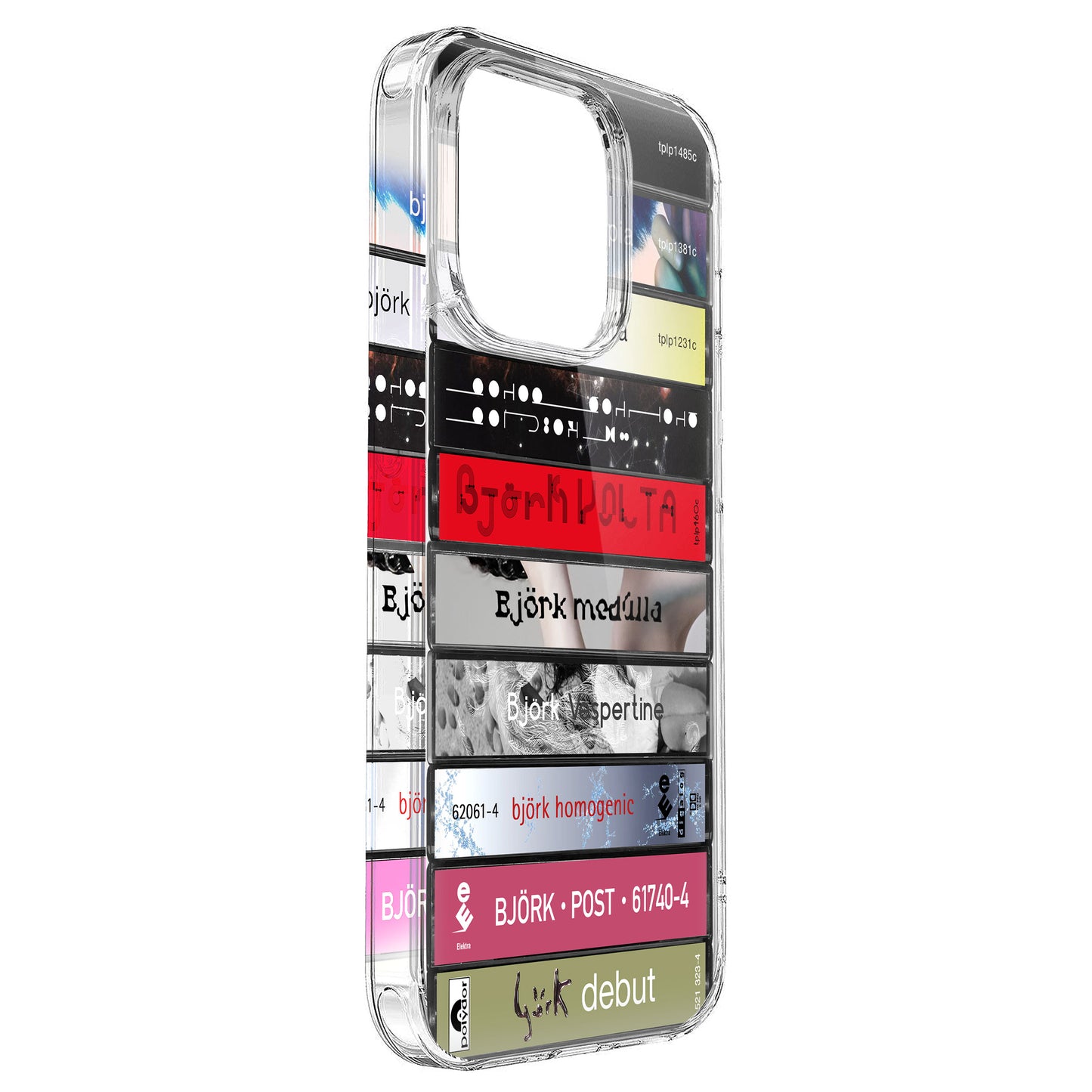 Björk Albums Cassette Collection Retro Phone Case