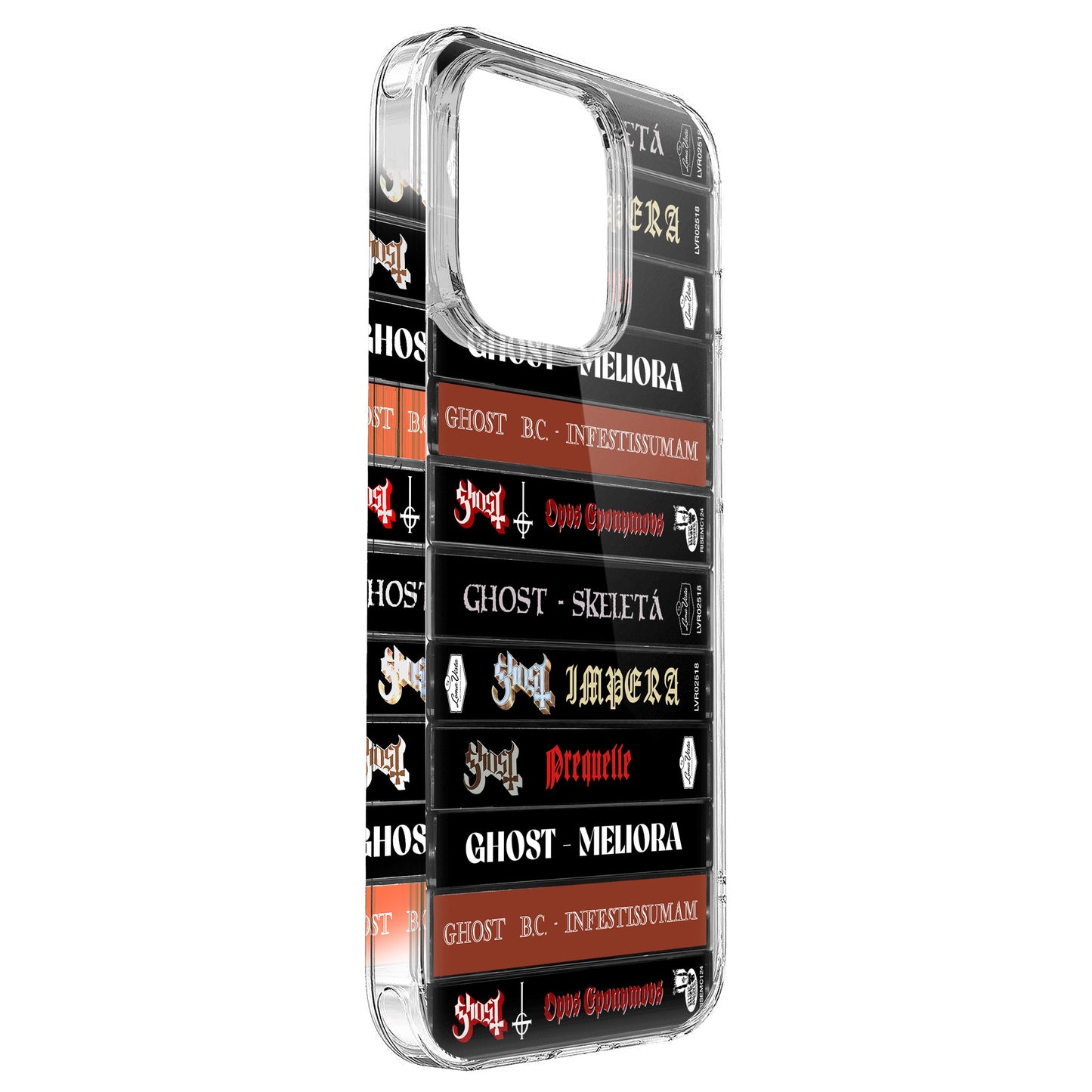 Ghost Albums Cassette Collection Retro Phone Case