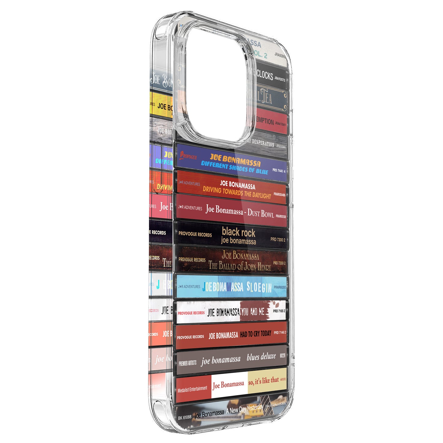 Joe Bonamassa Albums Cassette Collection Retro Phone Case