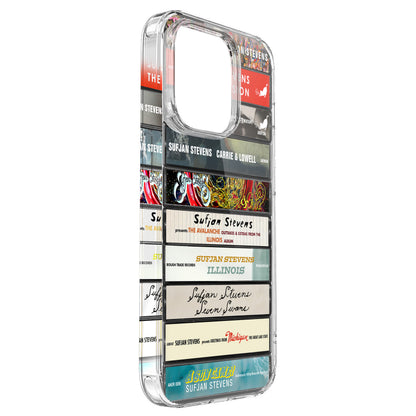 Sufjan Stevens Albums Cassette Collection Retro Phone Case