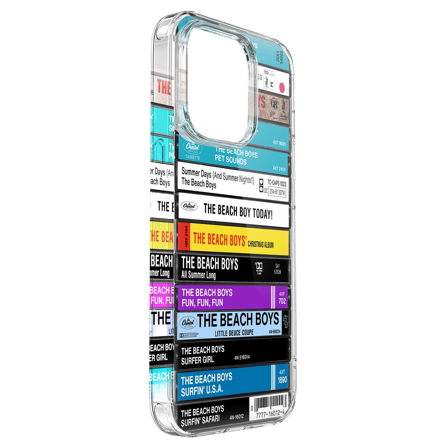 The Beach Boys Albums Cassette Collection Retro Phone Case