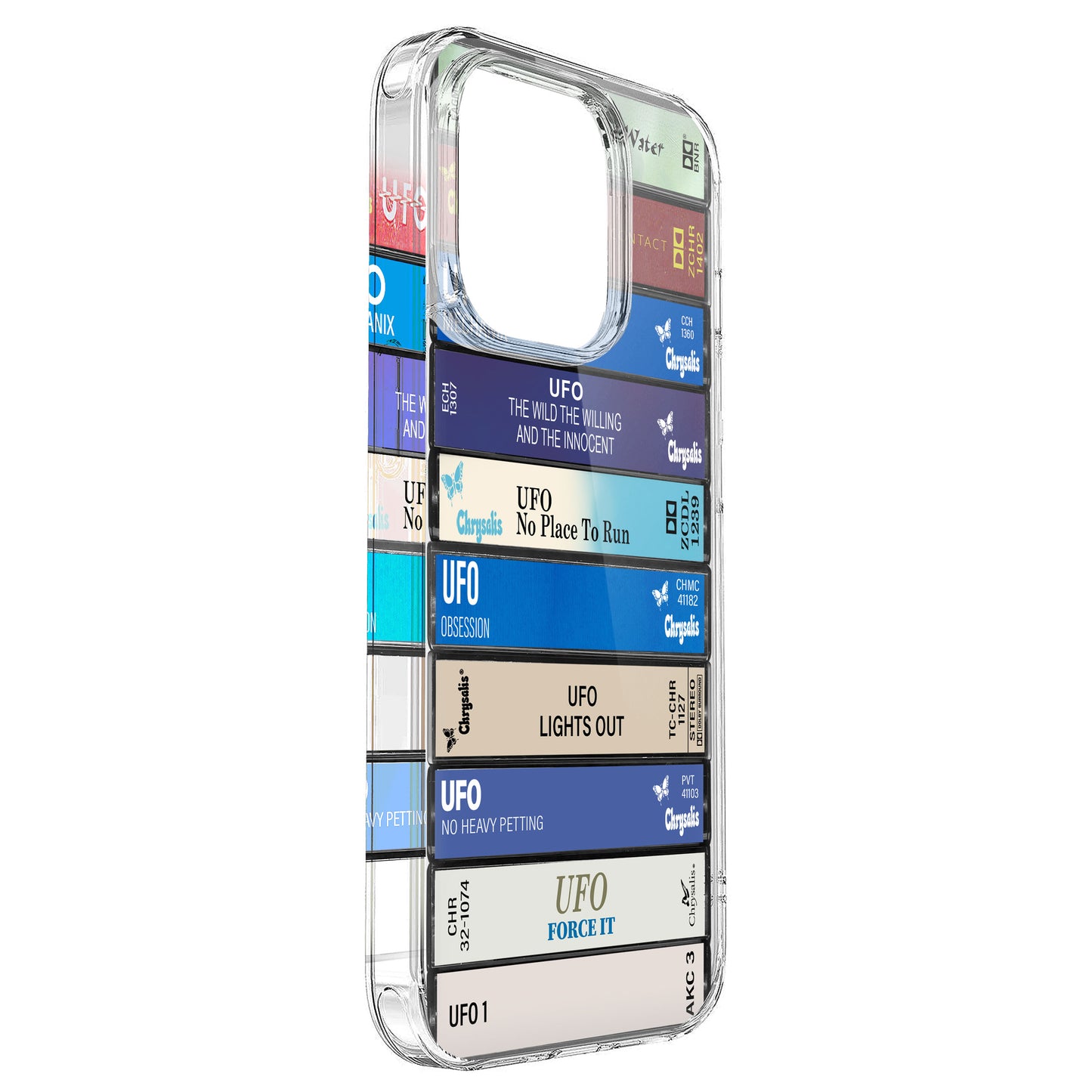 UFO Albums Cassette Collection Retro Phone Case