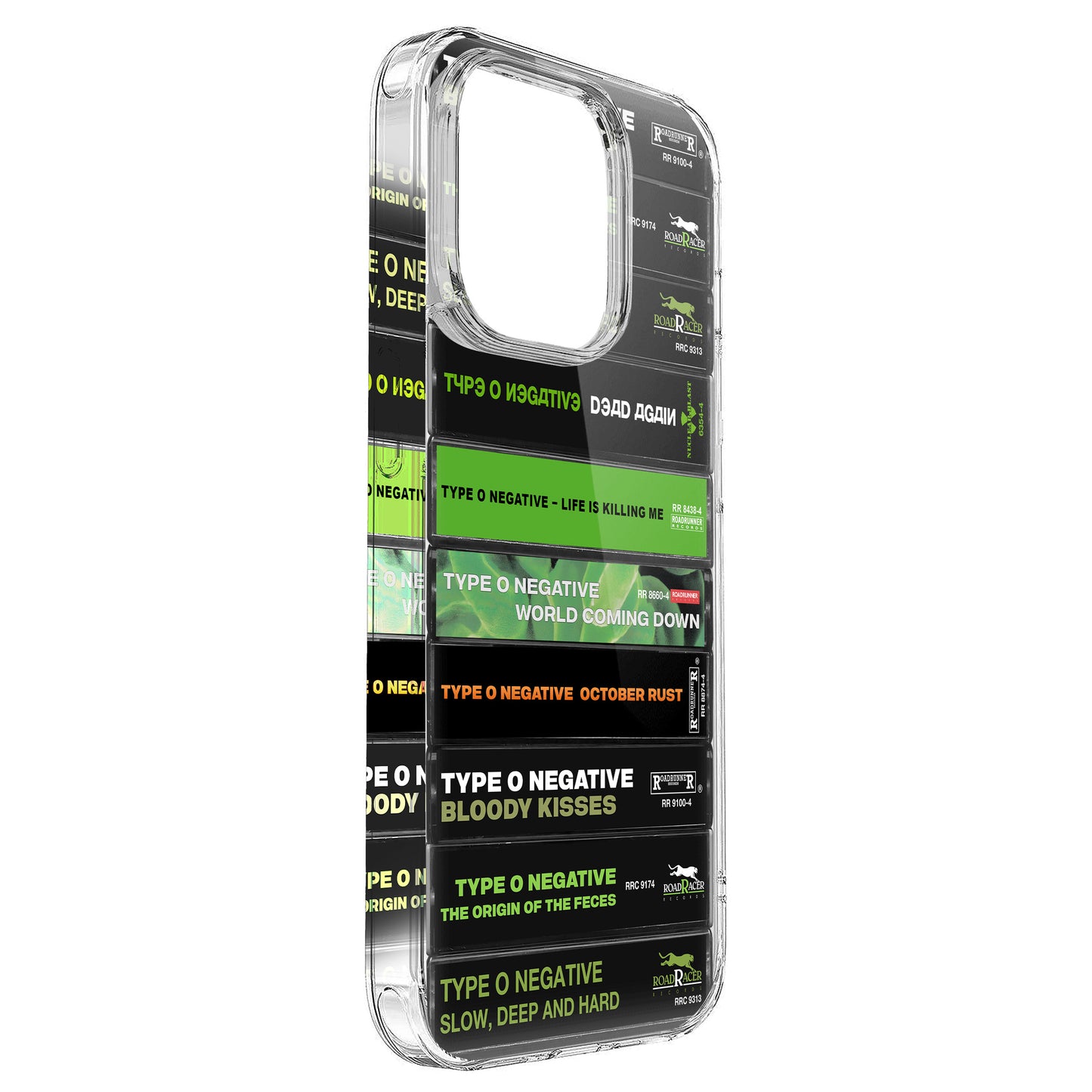Type O Negative Albums Cassette Collection Retro Phone Case