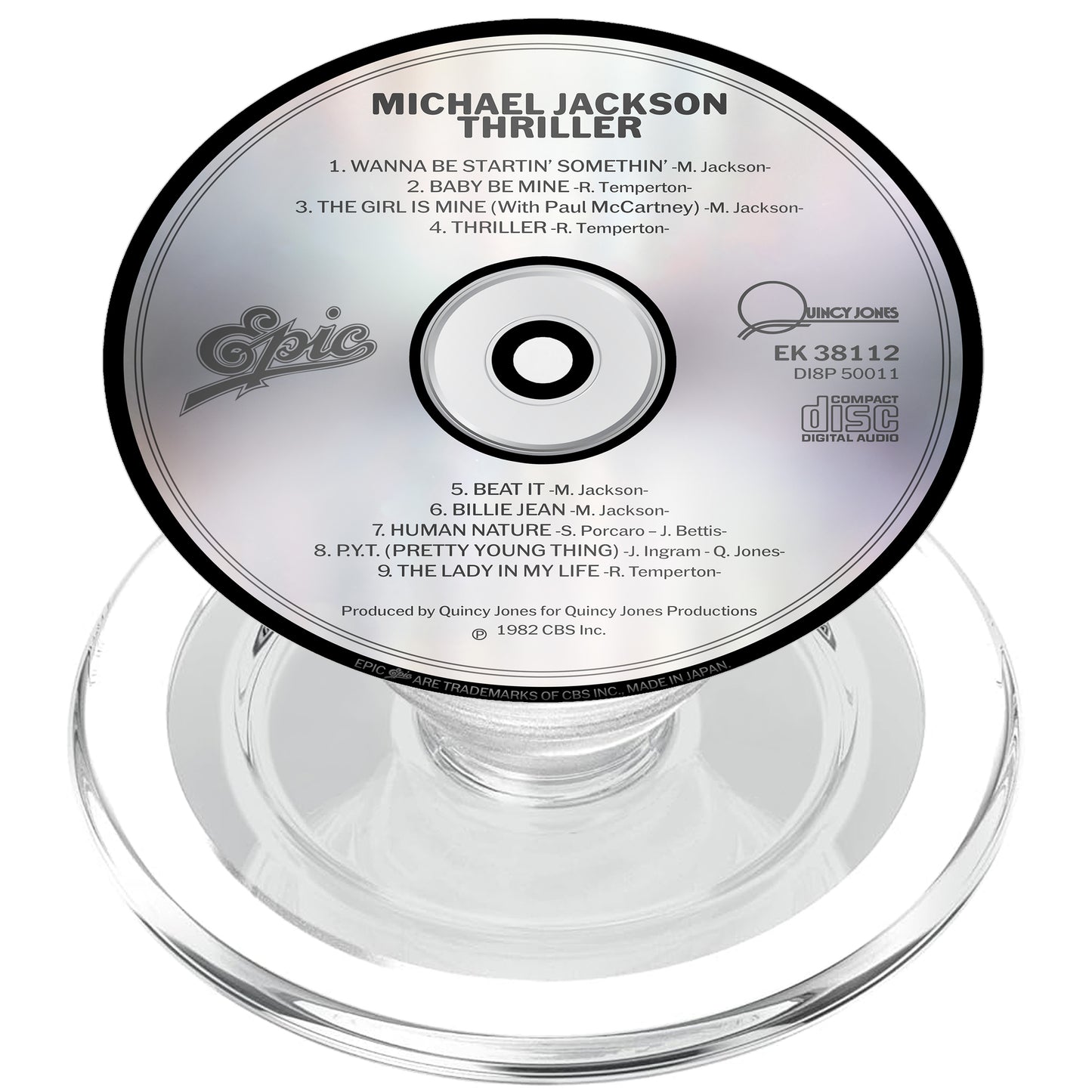 Thriller CD Magnetic Phone Grip - Michael Jackson