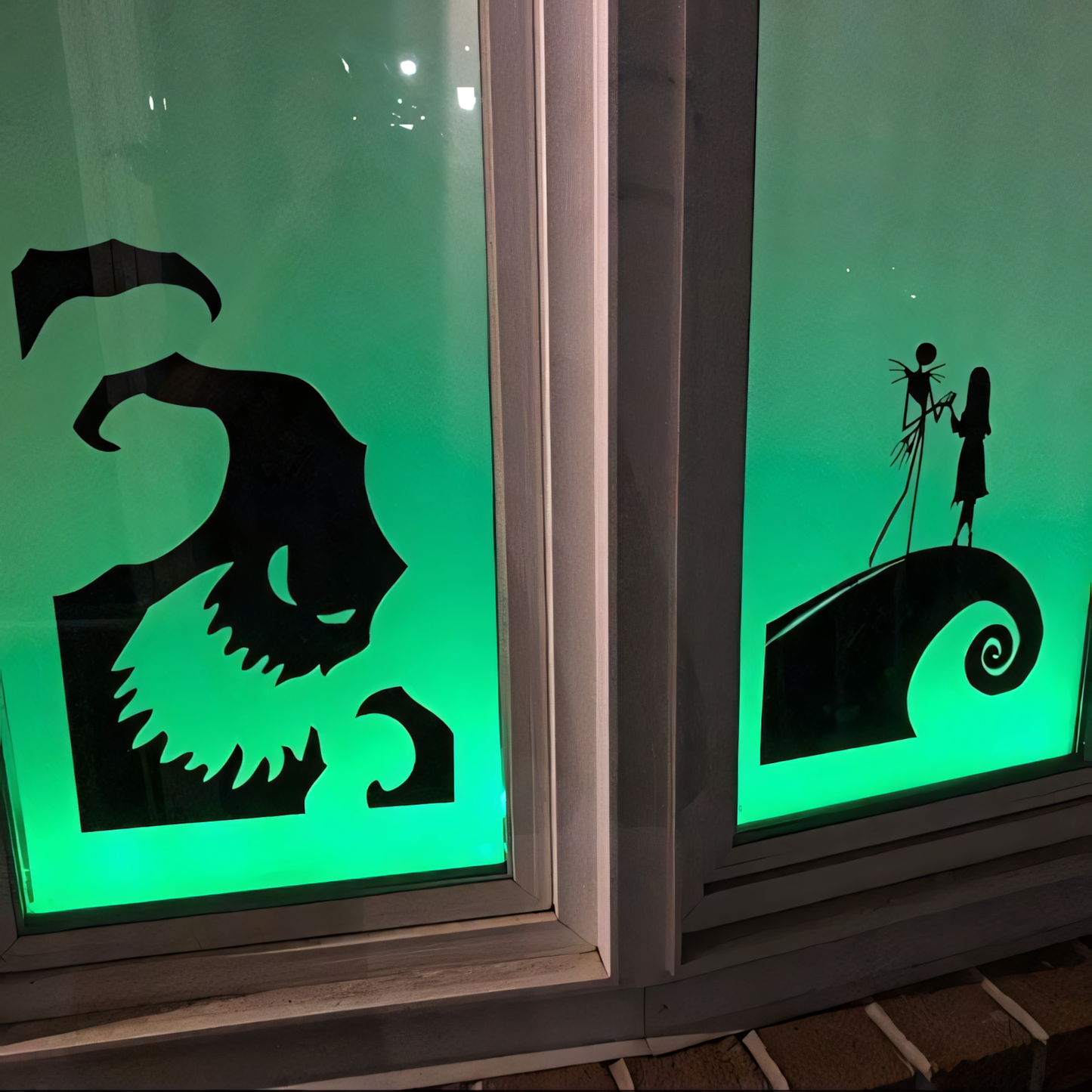 Halloween Vinyl Decal Spooky Decorations Oogie Boogie