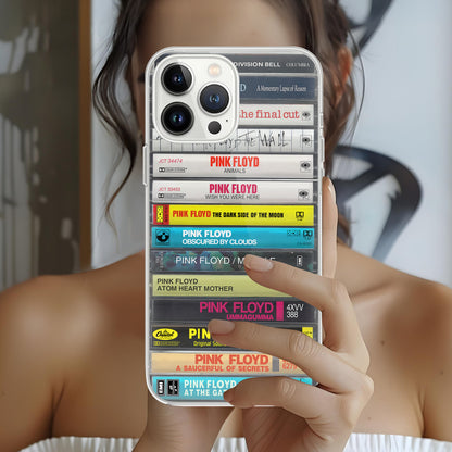 Pink Floyd Albums Cassette Collection Retro MagSafe Phone Case