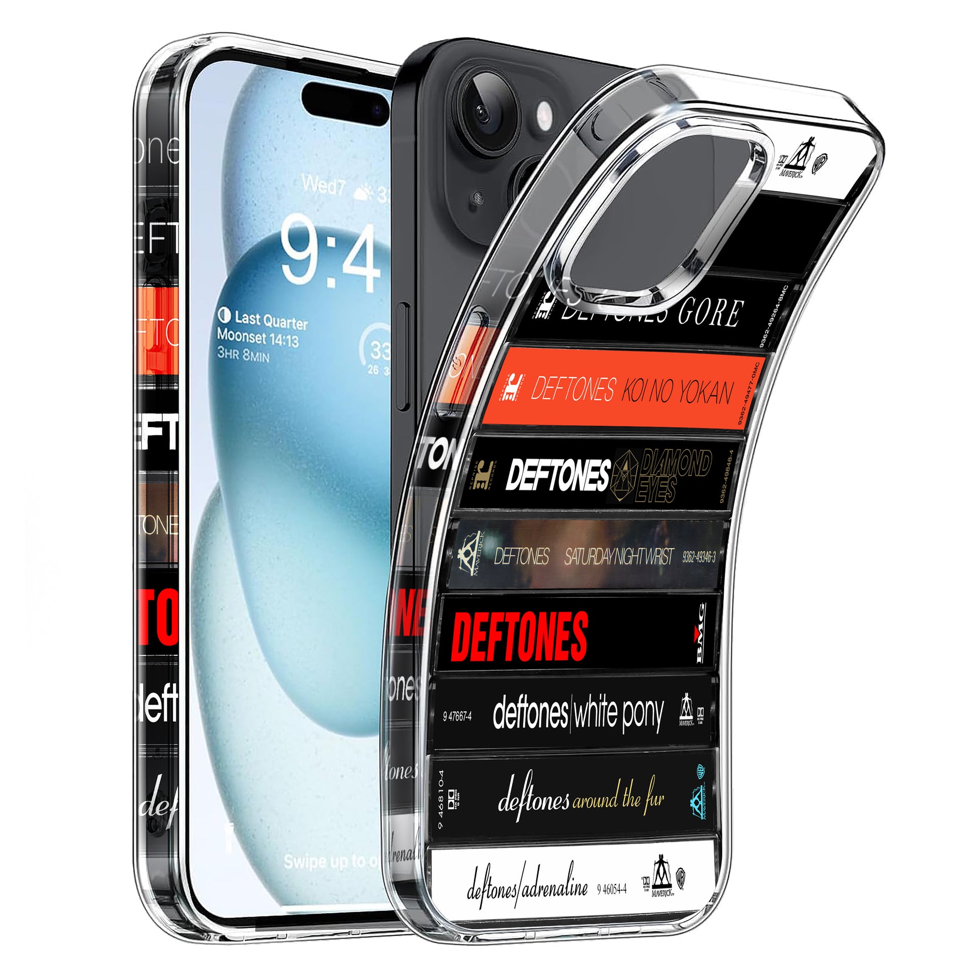 Deftones Albums Cassette Collection Retro MagSafe Phone Case MTervoDesign Deftones Albums Cassette Collection Retro MagSafe Phone Case MTervoDesign