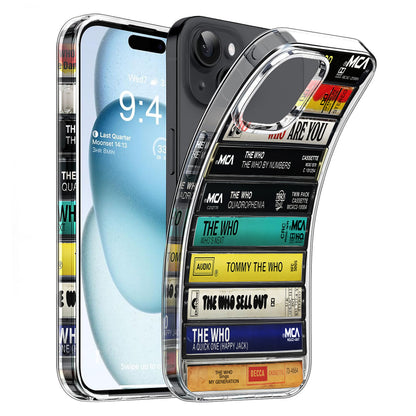 The Who Albums Cassette Collection Retro Phone Case
