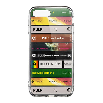 Pulp Albums Cassette Collection Retro Phone Case