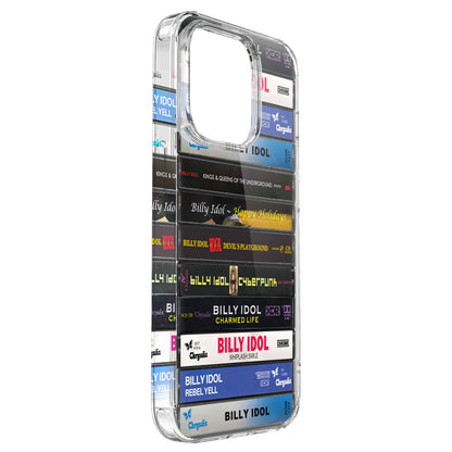 Billy Idol Albums Cassette Collection Retro Phone Case