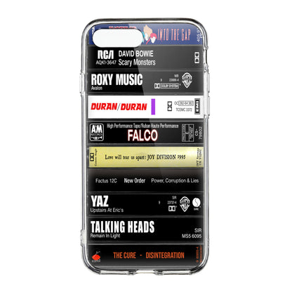 New Wave Music Albums Cassette Collection Retro Phone Case