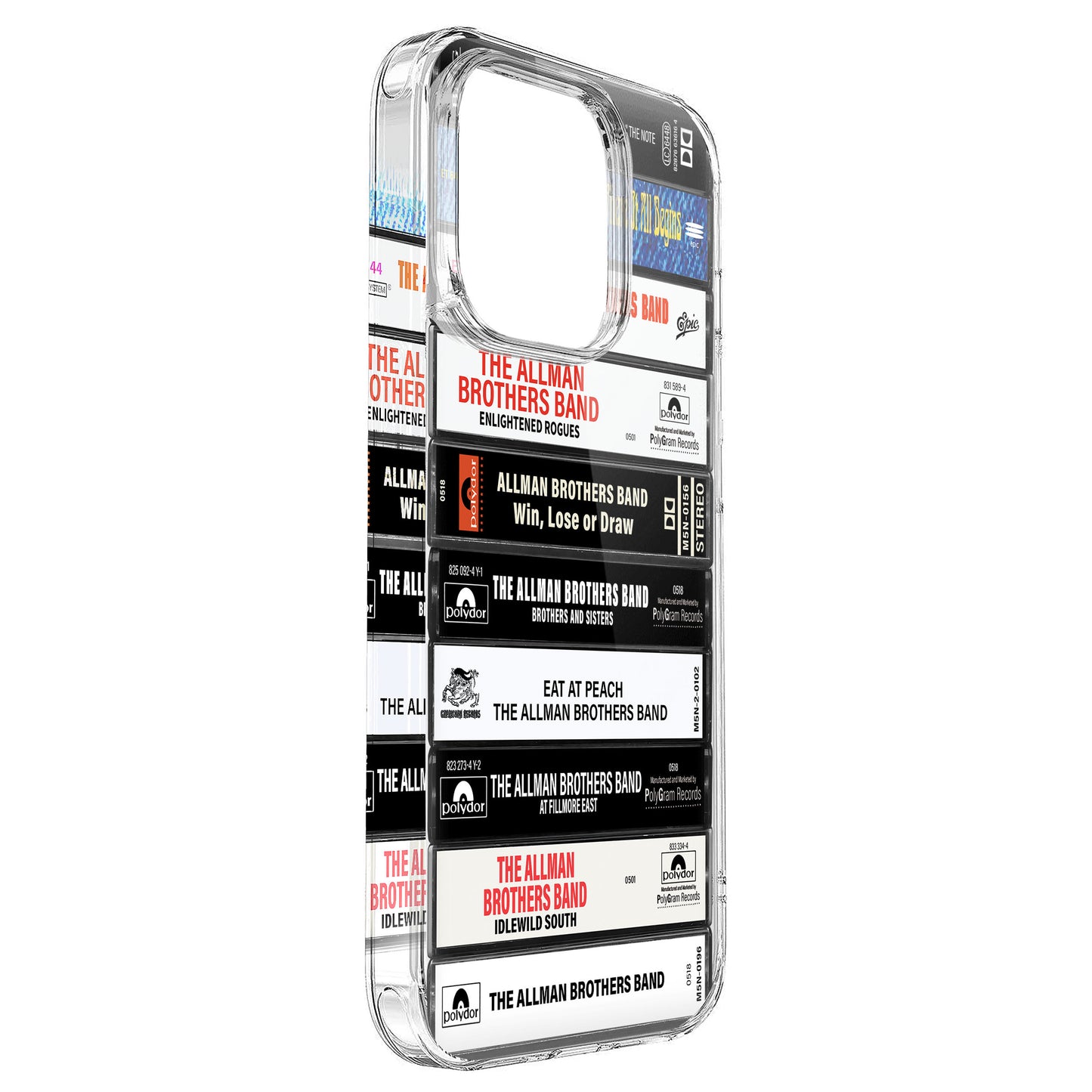 The Allman Brothers Albums Cassette Collection Retro Phone Case