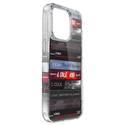 J.Cole Albums Cassette Collection Retro Phone Case