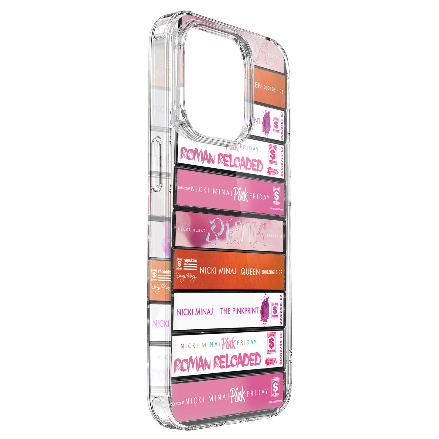 Nicki Minaj Albums Cassette Collection Retro Phone Case