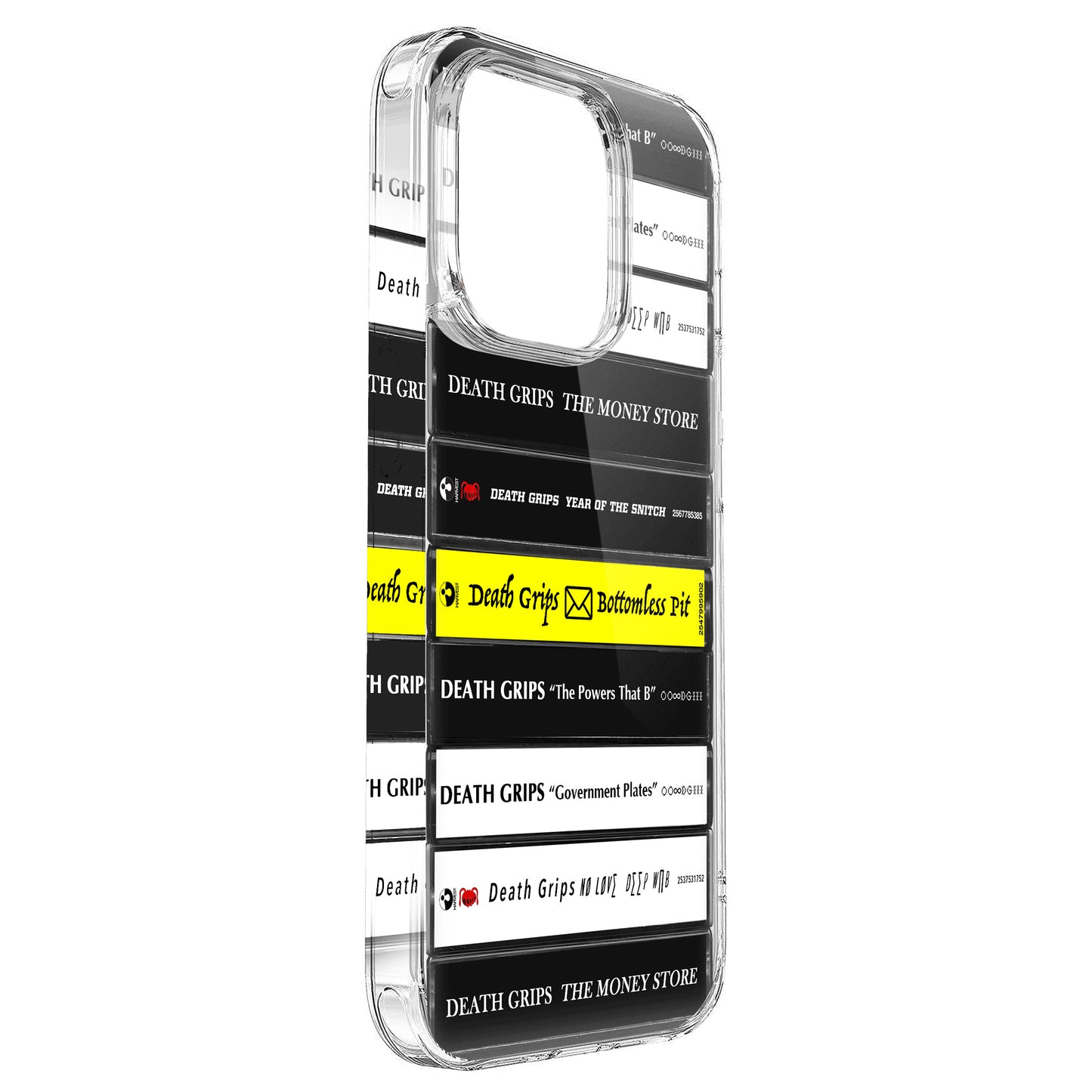 Death Grips Albums Cassette Collection Retro Phone Case