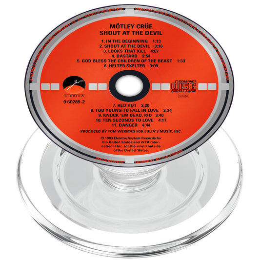 Shout At The Devil CD Magnetic Phone Grip - Mötley Crüe