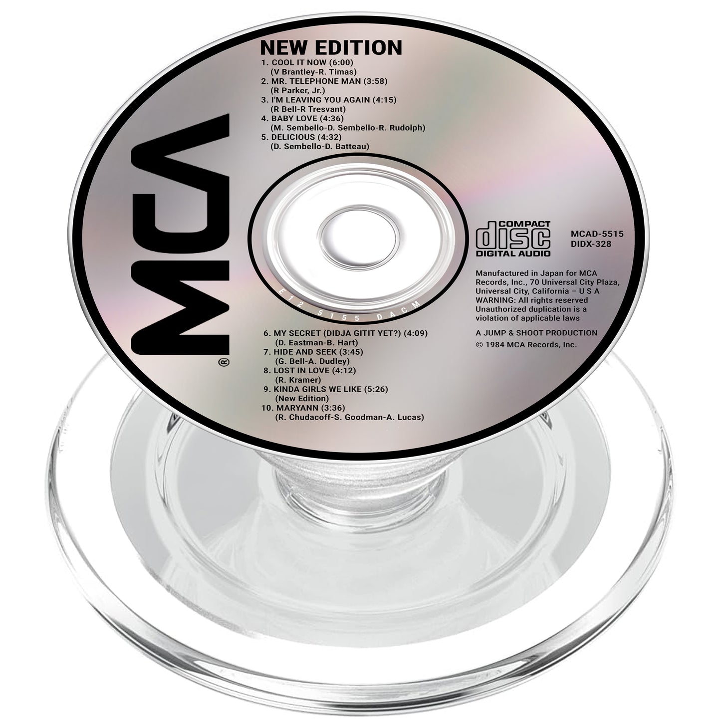 New Edition CD Magnetic Phone Grip