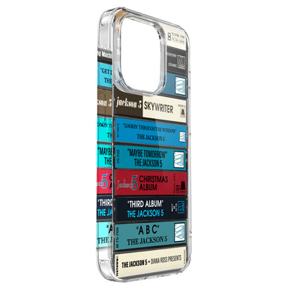 The Jackson 5 Albums Cassette Collection Retro Phone Case