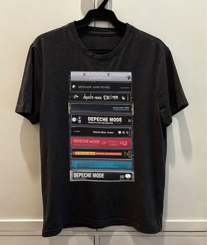 Depeche Mode Albums Cassette Retro Collection Premium Unisex T-Shirt